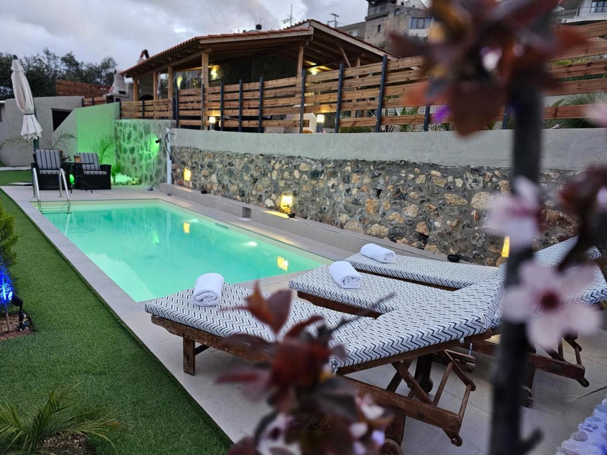 Elia Paradise Villa With Private Pool 伊拉克利翁 外观 照片