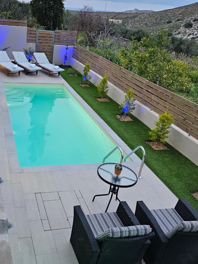 Elia Paradise Villa With Private Pool 伊拉克利翁 外观 照片