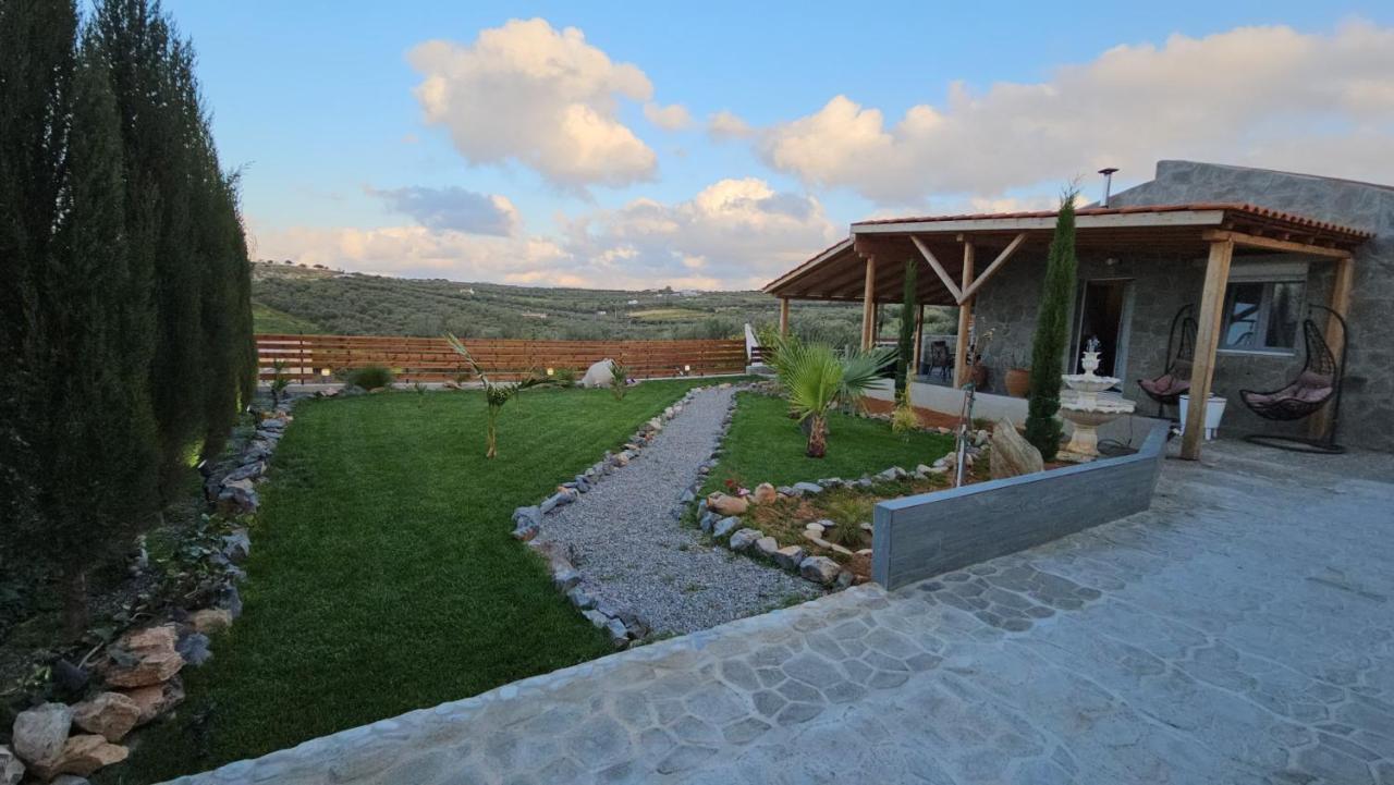 Elia Paradise Villa With Private Pool 伊拉克利翁 外观 照片